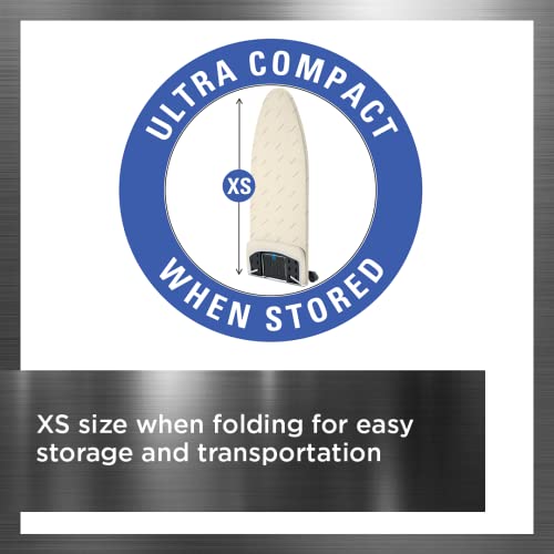 Rowenta Pro Compact Ironing Board With Hanger Rack 18 X 54 Inches Space