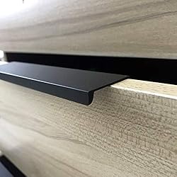 8-Pack Cabinets Drawers Edge Pulls - 6" Overall