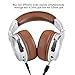 Over Ear Headphone, Wired Premium Stereo Sound Headsets with 50mm Driver, Foldable Comfortable Headphones with Protein Earmuffs and Shareport for Recording Monitoring Podcast PC TV- OneAudio (Silver)thumb 3