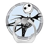Smart Phone Stand Ring Holder Universal 360 Degree Rotating Finger Grip Kickstand for All Cell Phones Tablets-Jack Skellington Saw Blade