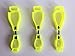 3x yellow Glove Grabber Clip Holder Guard Work Safety Clip Glove Keeper
