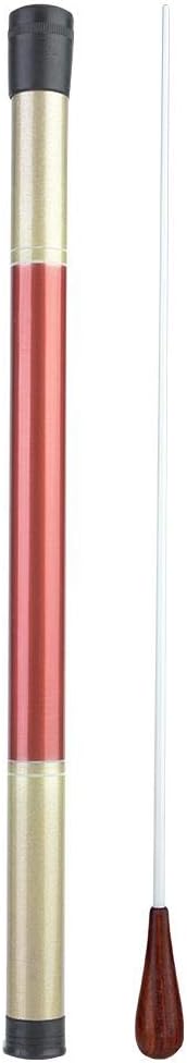 Jacksking Musical Baton,Lightweight, Easy To Carry And Use,Musical Padauk Handle Music Band Conducting Baton for Choral Symphony Concert