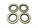 WPS (Pack of 4) (TM) Trailer Axle Hub Wheel Grease Seals 12192TB Double Lip 1.249'' X 1.983'' for 2000-2200# Axles