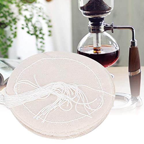 10Pcs Reusable Cloth Coffee Filter, Pour Over Coffee Filter Bags Handmade Coffee Filters Pour Over Coffee Flannel Cloth