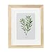 ENGLANT 8x10 Picture Frame Wood Photo Frame for Pictures 5x7 with Mat or 8x10 Without Mat Natural Color
