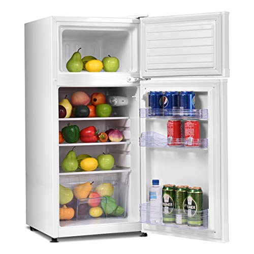 4 COSTWAY+Refrigerator+Apartment+Adjustable+Removable