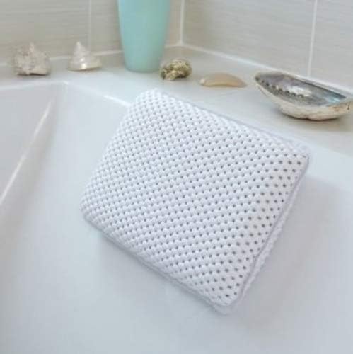 Other ® Waterproof Bath Pillow Cushion Headrest with Suction Cups Ergonomic Luxury 4D design (White)