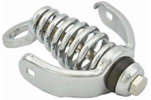 Alta Spring Fork Head Accessory Chrome. Bicycle Fork Part, Beach Cruiser Bike Fork Part, Lowrider Bike Fork Part, Top Bike Fork Part,