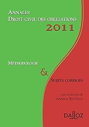 Droit civil des obligations, 2011