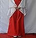 TOKYO-T Inuyasha Kikyo Miko Costume Japanese Hakama Cosplay (US:XL)