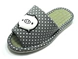 KNP26032T/Indoor Bamboo Breathable Slippers With Baby Piggy Available Four Sizes and Two Colors