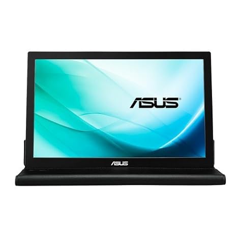 ASUS MB169B + 15.6 'Schwarz, Silber Full HD - Monitor (39,624 cm (15,600'), 14 ms, 200 cd / m², Schwarz, Silber, 5 W, 0 W)
