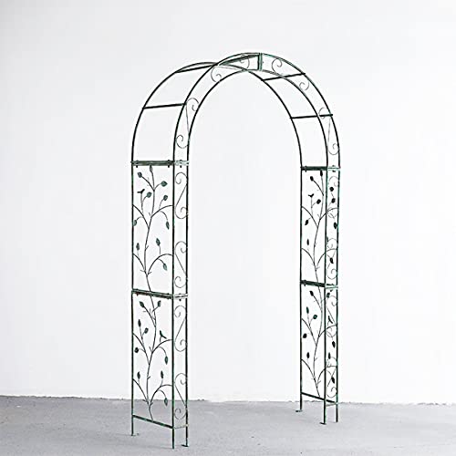 SuoANI Metallgartenbogen, Gartenlaube Zum Klettern Von Weinreben Und Pflanzen Rosenbogen Für Rosen Kletterpflanzen… – Bild 7