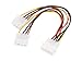Rosewill 8-Inch Power Splitter Multi-Color Cable (RCW-300)