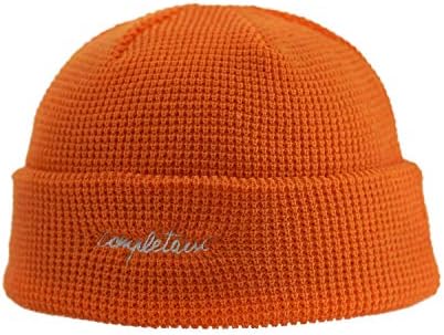 Croogo ビーニー ストリート 刺繍 ニットキャップ ニット帽 メンズ ニットワッチ 浅め ワッチキャップ ボーダー イスラム帽 メショートワッチ カプッチョリッド 無地 春夏秋冬 ローワッチ