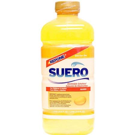 SUERO REPONE MANGO ELECTROLYTE SOLUTION WITH ZINC (PACK...