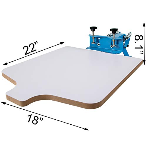 VEVOR Screen Printing Machines 1 Color 1 Station Screen Printing Press