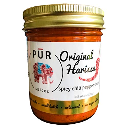 PUR Spices Original Harissa Paste I Middle Eastern Hot Sauce
