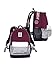 Victorias Secret PINK Campus Backpack Black Orchid/Marl Grey