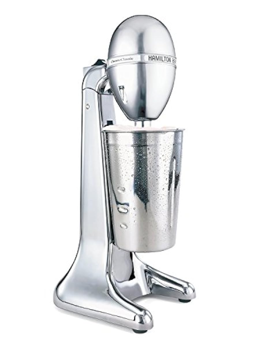 Chrome Classic Frappe Machine Drink Mixer Milkshake Maker Smoothie Malt
