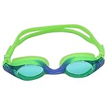 Poqswim Junior Kids swim goggle,No Leaking Anti Fog UV Protection kid Swim Goggles with Free Protection Case for Kids 6-14 Years Old Boys Girls