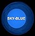 Sky-Blue Glow in The Dark Pigment Powder (NOT-ENCAPSULATED)(1 Oz / 28.35 Grams) Longest Lasting Glow in The Dark Powder. Recommended for All COLORLESS Medium. Ink. Paint. Plastic Resin. Glass.etc