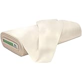 AK TRADING CO. Muslin Fabric/Textile Unbleached - Draping Fabric - Natural 10 Yards Medium Weight - 100% Cotton (63in. Wide),