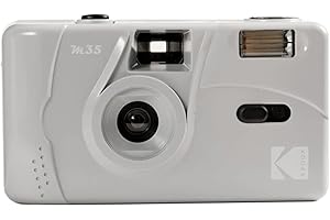 Kodak M35 35mm Film Camera (Grey) - Focus Free, Reusable, Built in Flash, Easy to Use…