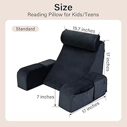 ENITYA Reading Pillow for Kids/Teens/Adults, Back