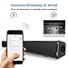 TV Sound Bar, FULOXTECH Soundbar for TV, 36.5-Inch 2.0 Channel Wireless & Wired Bluetooth Sound Bars, Home Theater Surround Speakers with IR Remote Control Black