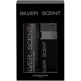 Jacques Bogart Silver Scent for Men - 2 Pc Gift Set 3.33oz EDT Spray, 6.66oz Body Spray
