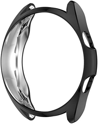 Fit For Samsung Galaxy Watch 3 Protective Case Soft Tpu Screen Protector Sleeve Cover Case Shell Frame For Samsung Galaxy Watch 3 41mm Sm R850 Galaxy Watch 3 45mm Sm R840 Black Watch3 41mm