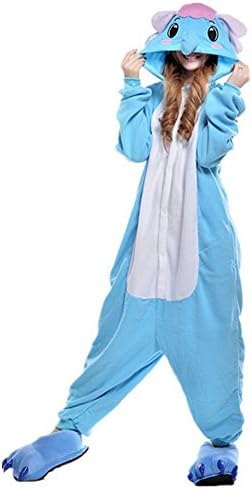 Jitu Unisex Pajamas Cartoon Cosplay Loungewear Christmas Pajamas Seal Anime Sleeping Wear