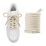 NDTEZUGT 5/16''(8mm) Wide Thick Rope Shoe Laces for