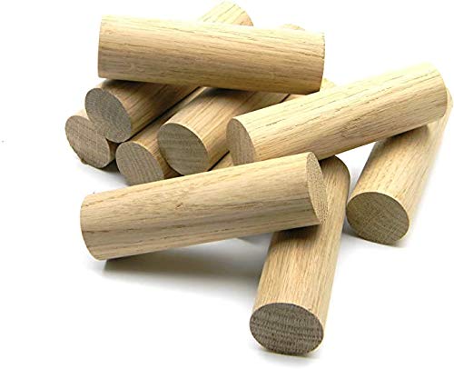 Oak Dowel 30MM -100MM Length - Pack of 10-HPNK