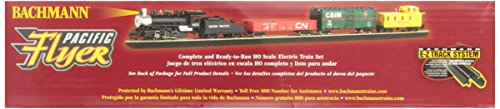 Bachmann Trains Pacific Flyer Ready-to-Run HO Scale Train Set