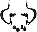 Diver MP3 Sport Waterproof IPX8 In-Ear Stereo Headphones for compatible with iPod/iPhone/MP3 Player (Black)