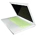 TOP CASE Transparent Green Keyboard Silicone Skin Cover Compatible with Apple MacBook 13