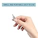 2.5mm Male to 3.5mm Female 3 Ring 4-Pole Jack Audio Adapter Converter for Headphone Earphone Headset