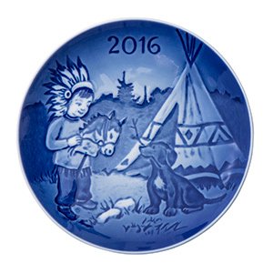 Bing & Grondahl 1016862 Children's Day Plate 2016