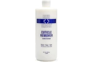 Blue Cross Cuticle Remover Lanolin, Quick and Easy Nail Care Treatment Manicures and Pedicures 32oz