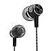 Headphones, Vomach In Ear Earphones Black Earbuds with Microphone Dynamic Crystal Sound Extra Eartips for iPhone iPad Android Computer