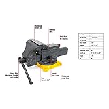 Olympia Tool 38-605 5-Inch Bench Vise