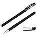 kyinflose Pens, Smooth Gel Ink Roller Ball Pens, Fine Point, 12-Pack (Black, 0.7)