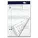 TOPS Docket Gold Project Planning Pad, 5 x 8 Inches, Perforated, White, Project Rule, 40 Sheets per Pad, 6 Pads per Pack (77152)