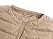 XPOSURZONE Women Packable Down Compact Vest Outdoor Puffer Vest Cream Tan L