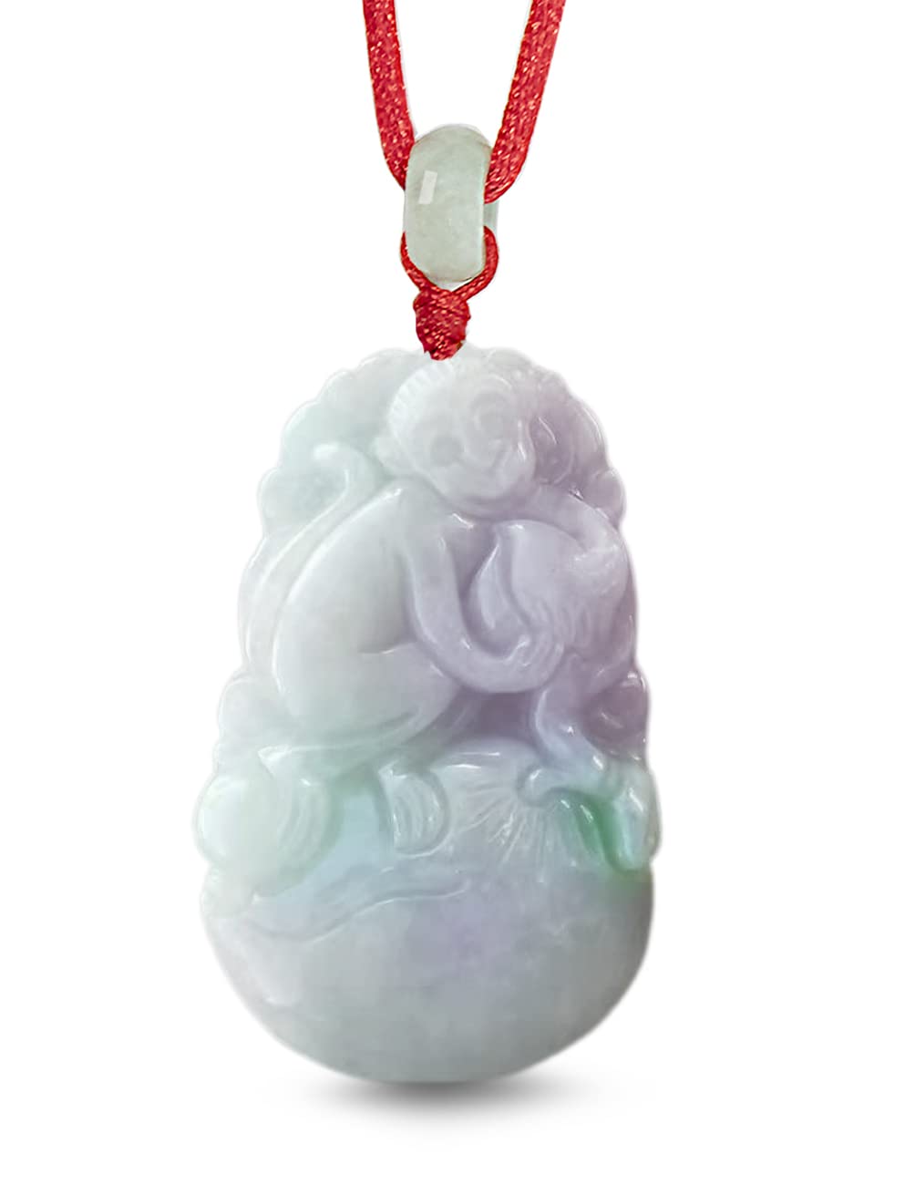 Dahlia 中国十二支翡翠ペンダントネックレス 本物の認定グレードA 翡翠色 12~24インチ, ヒスイ, ジェイド,商品画像