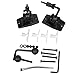 VideoSecu Universal Satellite and Audio Speaker Mount Bracket for Wall or Ceiling (Drywall/Rocksheet) - 6 Packs MS40B6 WN4