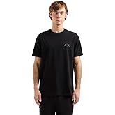 Armani Exchange Mens Small Black and Gold Tee