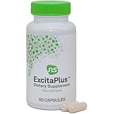 Neuroscience ExcitaPlus - Adrenal Support Supplements for Cortisol Health Support with L-Tyrosine, Rhodiola, and B Vitamins - Promotes Stress Resilience, Energy and Focus (60 ct)